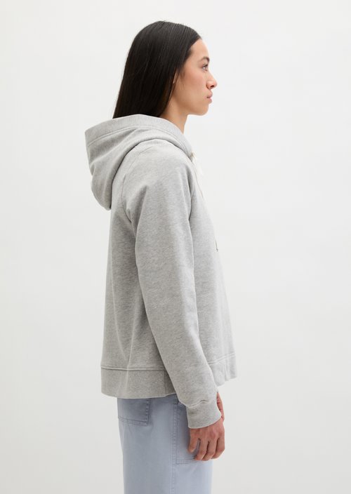 DfC Hoodie relaxed — Pure Grey Melange