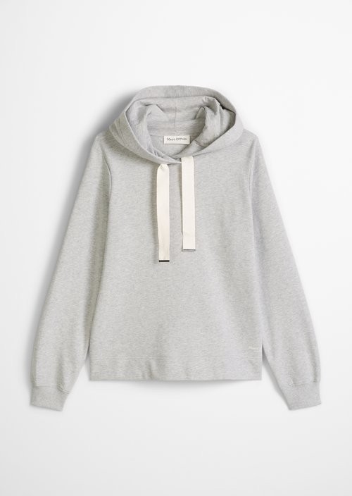 DfC Hoodie relaxed — Pure Grey Melange