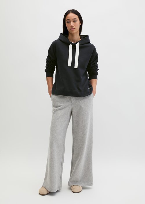 DfC Hoodie relaxed — Deep Night Blue