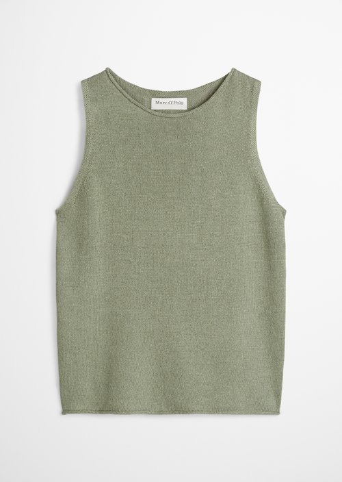 Sleeveless sweater regular — Fresh Sage