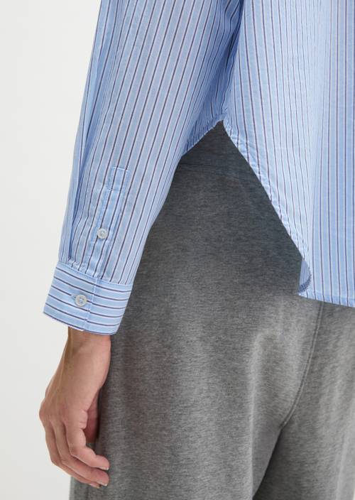 Camicetta a righe sciolta Light Blue in vista dettagliata