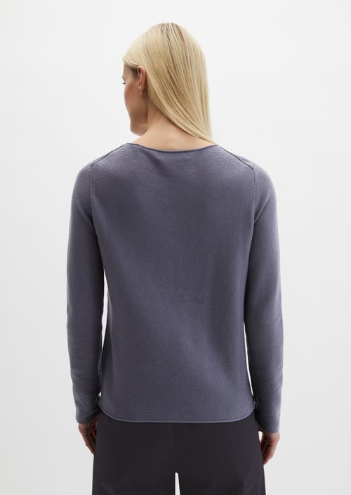 Strickpullover slim — Stormy Sky