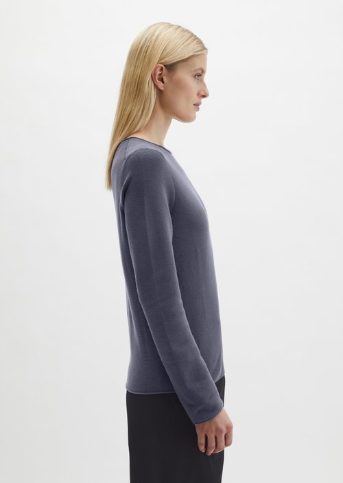 Strickpullover slim — Stormy Sky