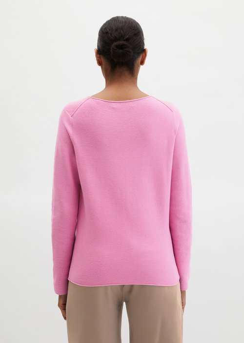 Strickpullover slim — Mellow Rose