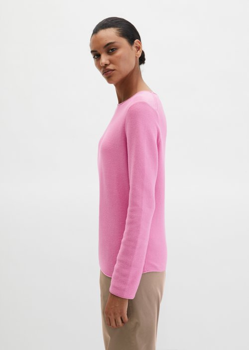 Strickpullover slim — Mellow Rose