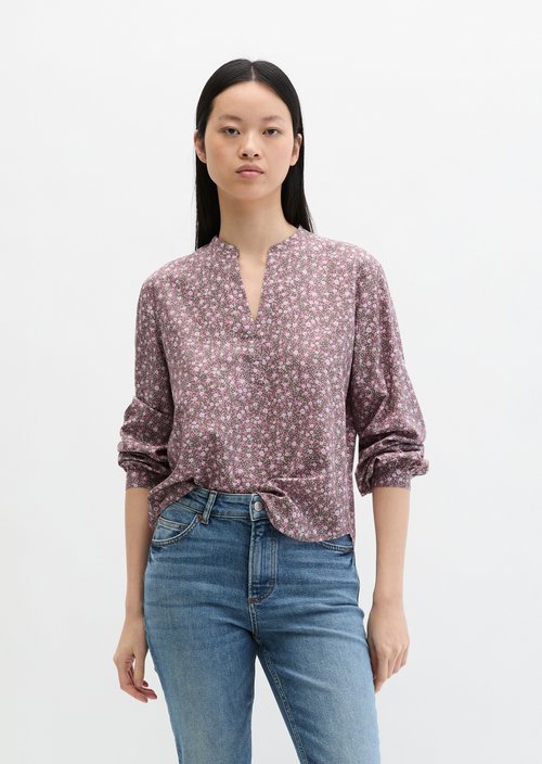Print blouse regular — Light Pink