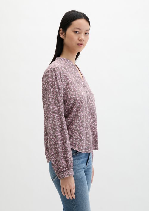Print blouse regular — Light Pink
