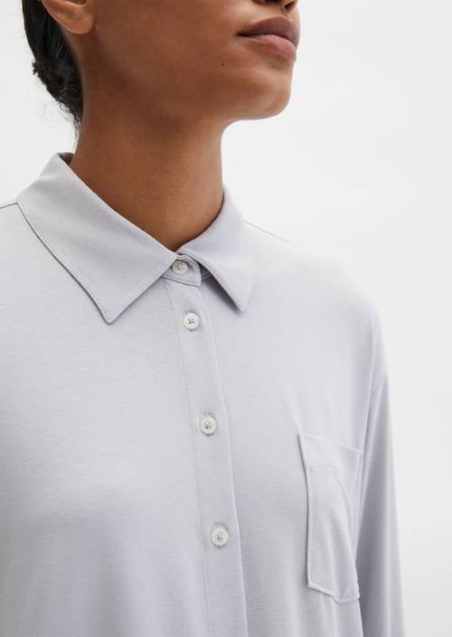 Blusa de jersey suelta Grey Horizon en vista detallada