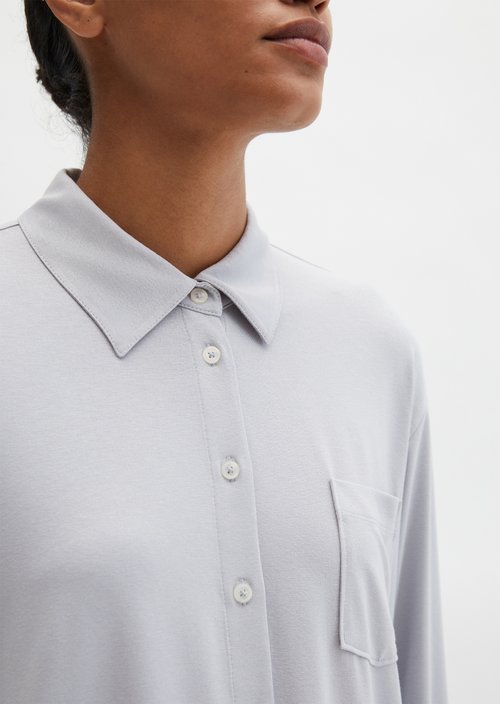 Jersey blouse loose — Grey Horizon