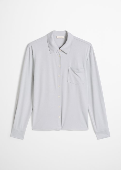 Jersey blouse loose — Grey Horizon
