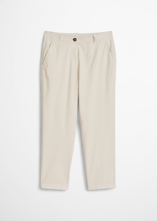 Chino Model Rimka tapered — Grey Silk