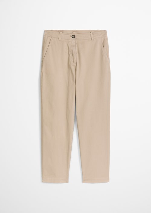 Chino Model Rimka tapered — Earthy Taupe