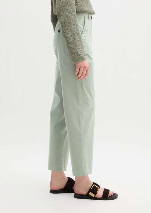 Chino Model Rimka tapered — Fresh Sage