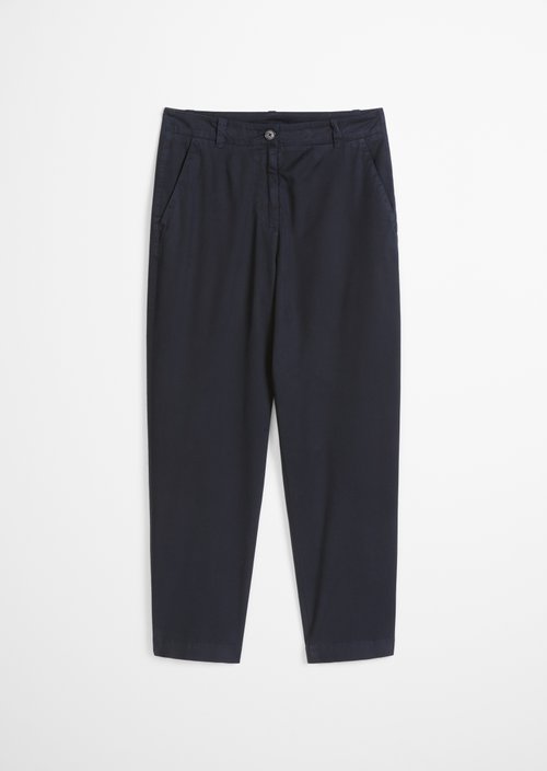 Chino Model Rimka tapered — Deep Night Blue