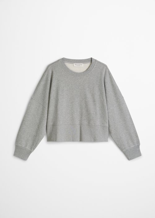 Relaxed sweatshirt — Pure Grey Melange