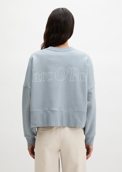 Relaxed sweatshirt — Grey Horizon