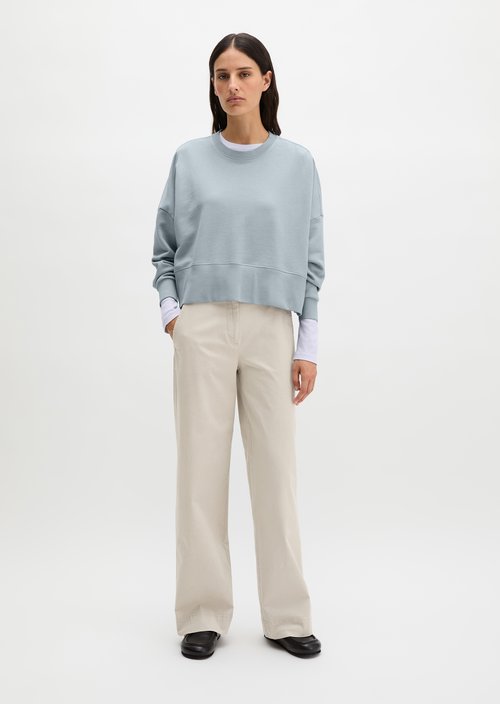 Relaxed sweatshirt — Grey Horizon