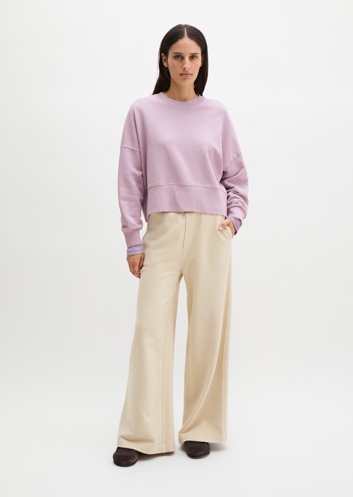 Relaxed sweatshirt — Dusty Lavender