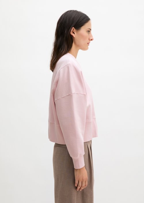 Relaxed sweatshirt — Dried Rose