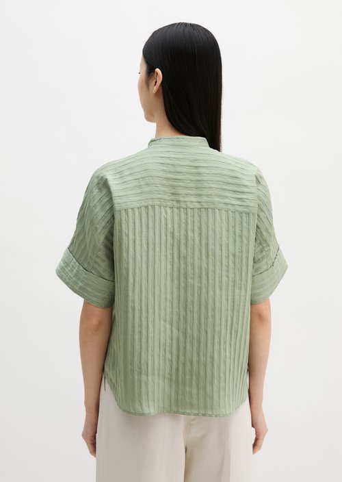 Regular boyfriend blouse — Fresh Sage