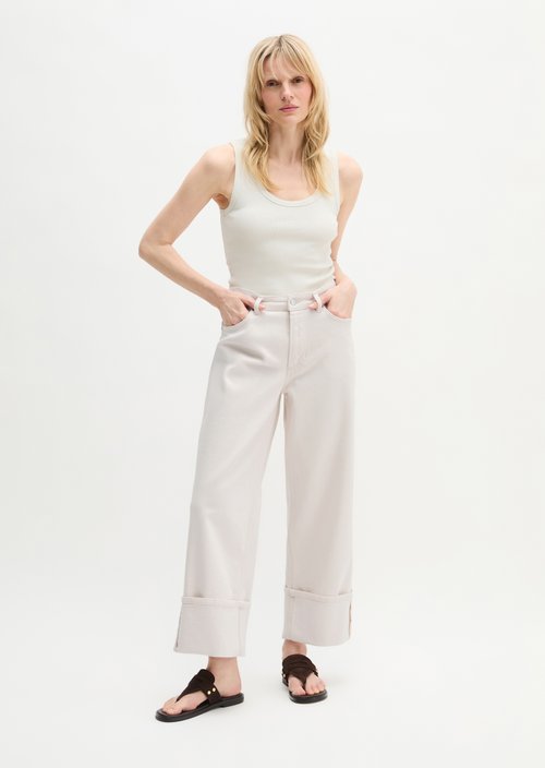 Jeans model Fnja wide — White