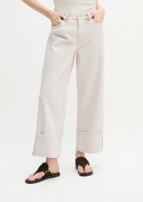 Jeans model Fnja wide — White