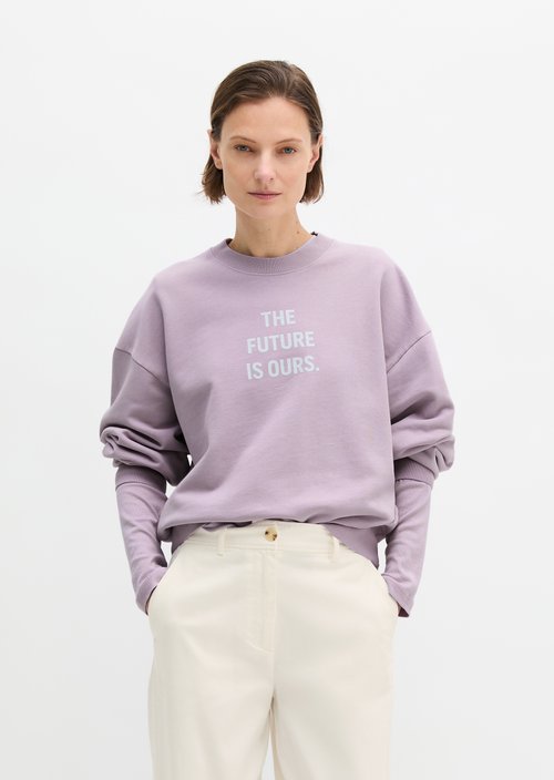 Woman's Day T-Sweatshirt loose — Dusty Lavender
