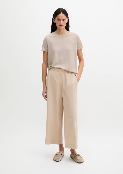 Pants model Margo wide — Smooth Sand