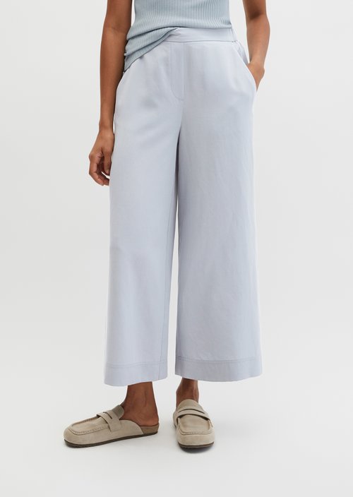 Trousers model Margo wide — Grey Horizon