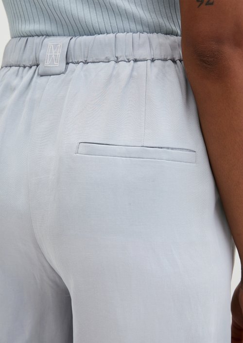 Trousers model Margo wide — Grey Horizon