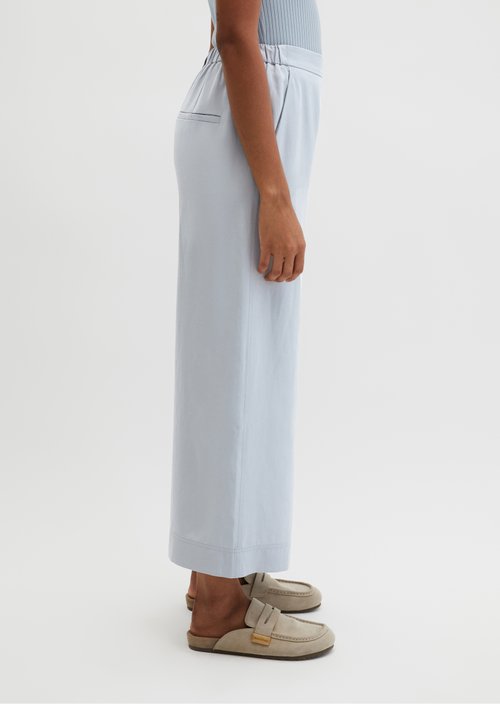 Trousers model Margo wide — Grey Horizon