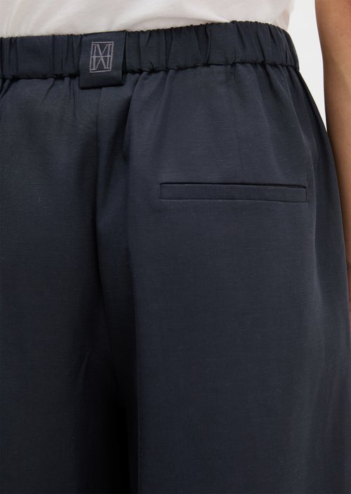 Trousers model Margo wide — Martime Blue