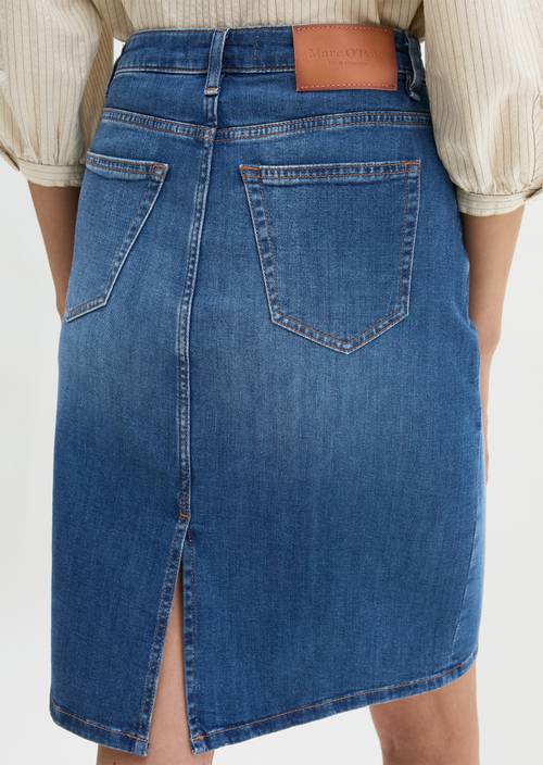 Jupe en jean regular Medium Blue en vue détaillée