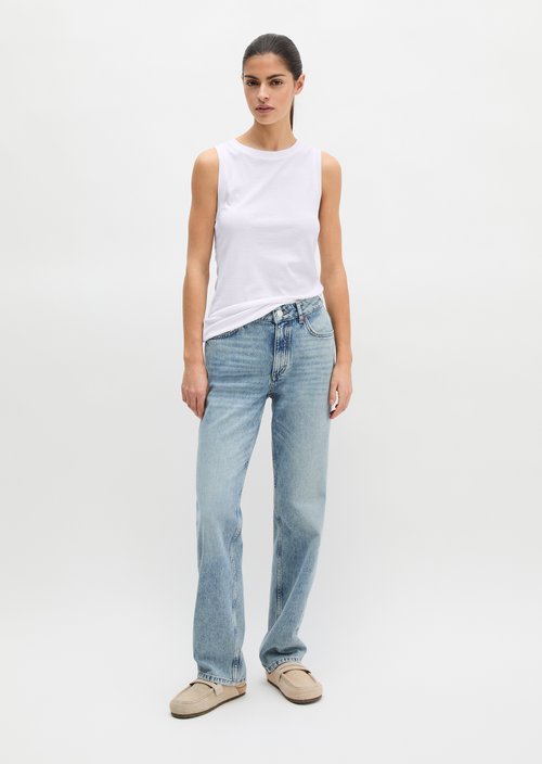 Jeans model Elin straight — Light Blue