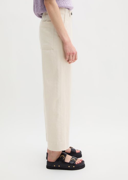 Chino model Lande wide — Grey Silk