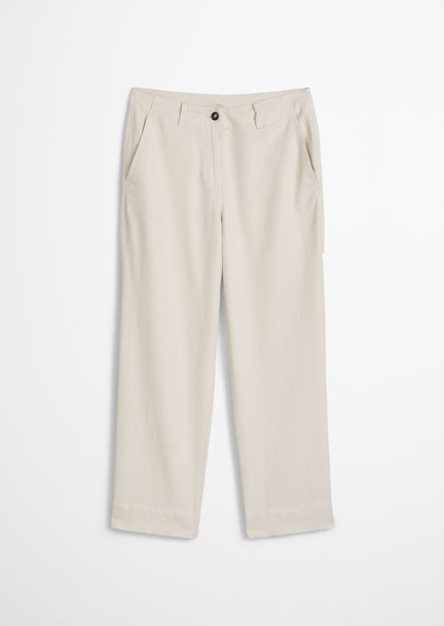 Chino model Lande wide — Grey Silk