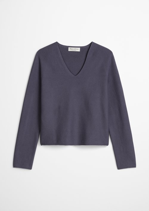 Seamless-Pullover loose — Stormy Sky