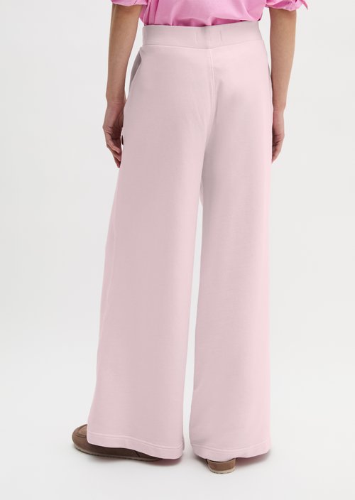 Relaxed garment-dyed sweatpants — Dried Rose