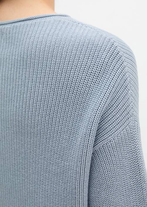 DfC-Strickpullover oversize Grey Horizon in Detailansicht