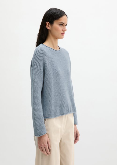 DfC knitted sweater oversize — Grey Horizon