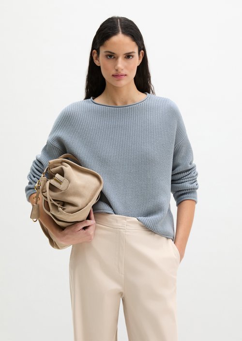 DfC knitted sweater oversize — Grey Horizon
