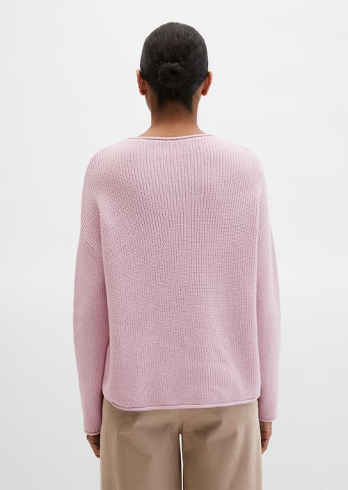 DfC knitted sweater oversize — Dried Rose
