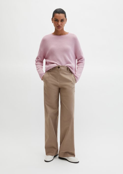 DfC knitted sweater oversize — Dried Rose