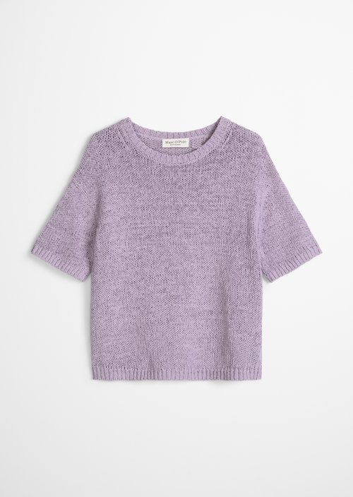 Short sleeve sweater loose — Dusty Lavender