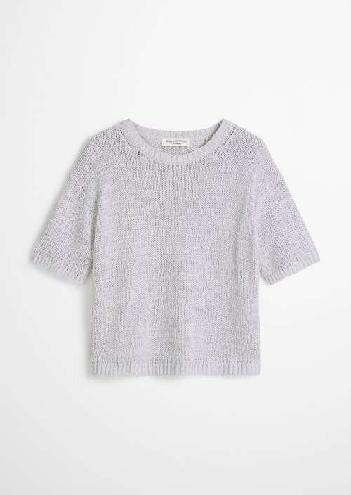Short sleeve sweater loose — Airy Blue
