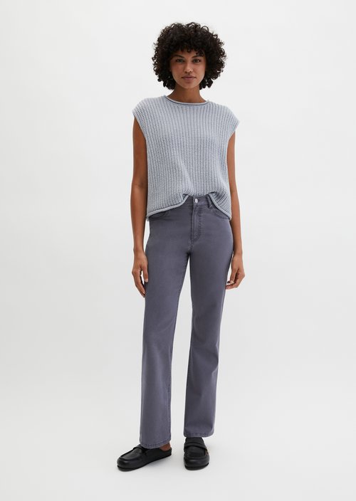Pants model Kiruna flared — Blue Graphite