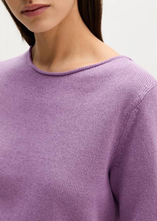 Jersey regular de manga corta Warm Lilac en vista detallada