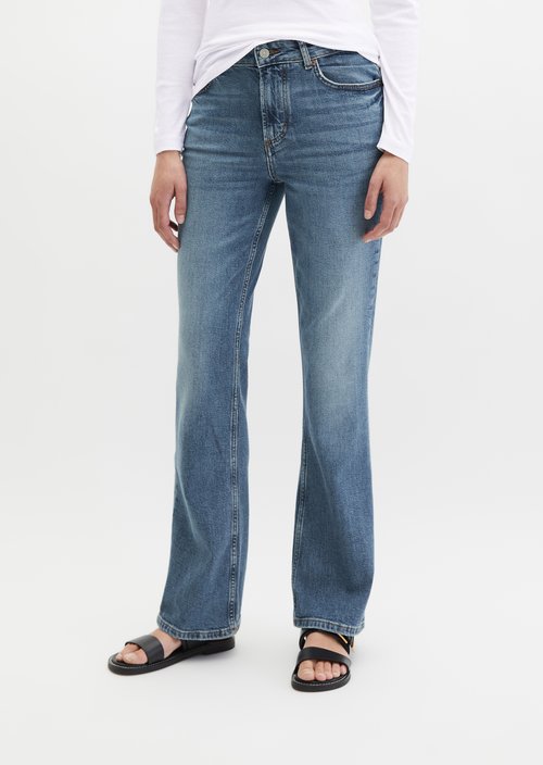 Jeans model Kiruna flared — Medium Blue