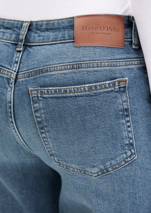 Jeans model Kiruna flared — Medium Blue