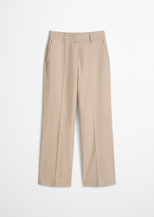 Pants model Mea straight — Smooth Sand
